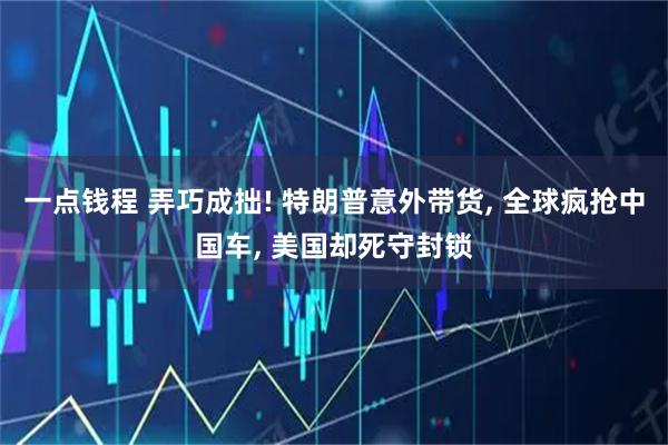 一点钱程 弄巧成拙! 特朗普意外带货, 全球疯抢中国车, 美国却死守封锁